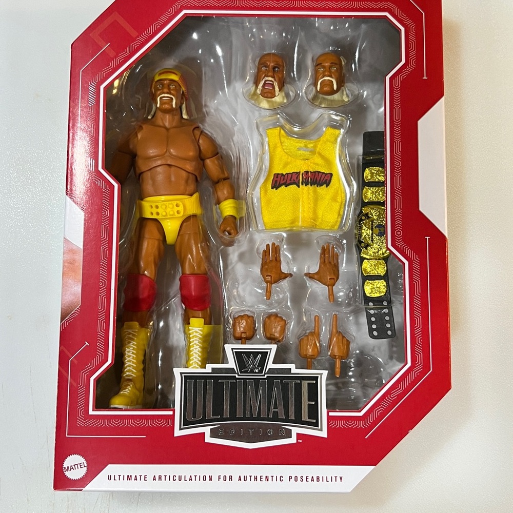 WWE Ultimate Edition Fan Takeover Hulk Hogan Amazon Exclusive Mattel New In Hand